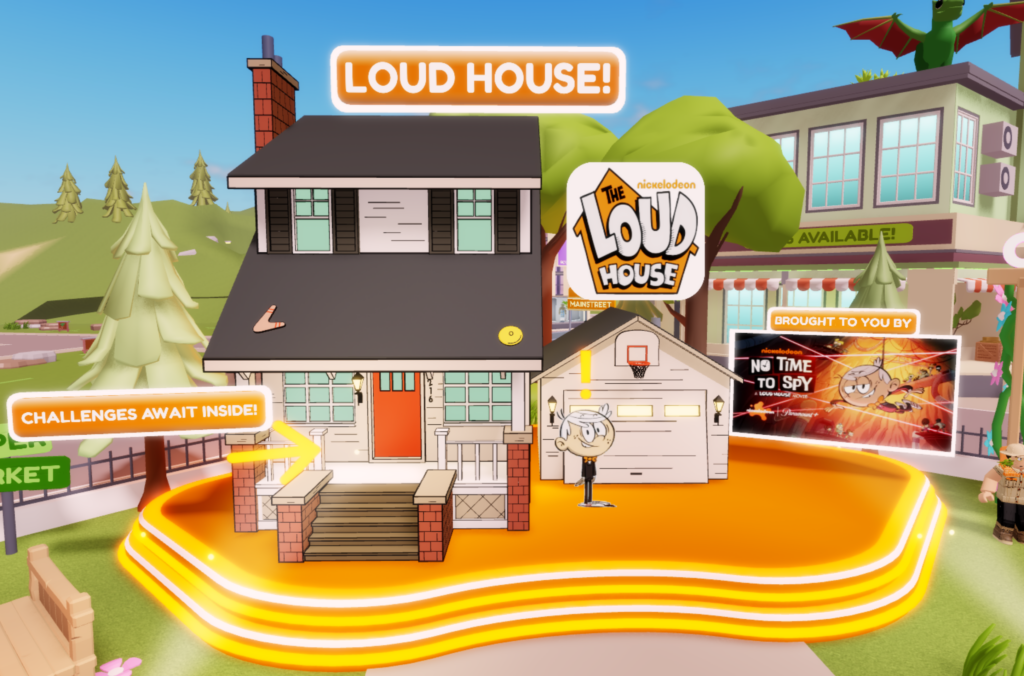 A recent integration for the release of the Loud House: No Time To Spy movie on Nickelodeon and Paramount+, led by SuperAwesome in collaboration with Nickelodeon and Club Roblox, saw the Loud House house recreated one-to-one from the plans used for the hit Nickelodeon show. 